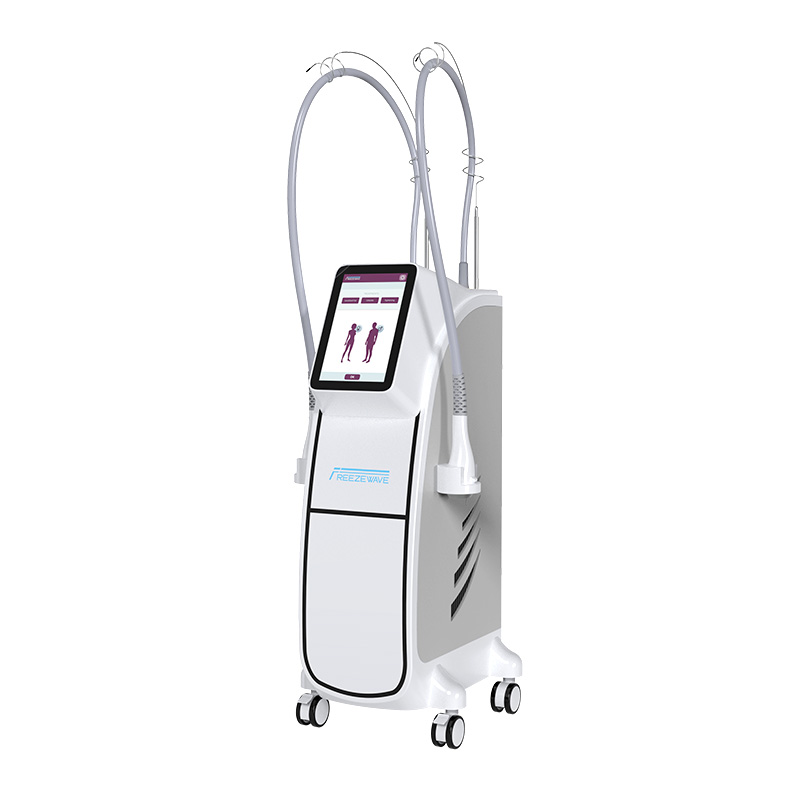 Vertical type Coolwaves Microwave machine Freeze waves beauty equipment