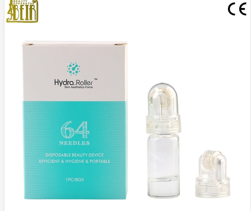 Microneedle gold 64 pins Automatic Hydra Roller Microneedle gold 64 pins Automatic Hydra Roller